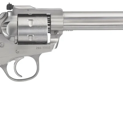 Ruger 0680 Blackhawk Sports South Exclusive 22 LR 6rd 6.50" Barrel, Stainless Steel Barrel/Cylinder/Frame, Exposed Hammer, Bisley Hardwood Grip, Ramp Front/Adjustable Rear Sights
