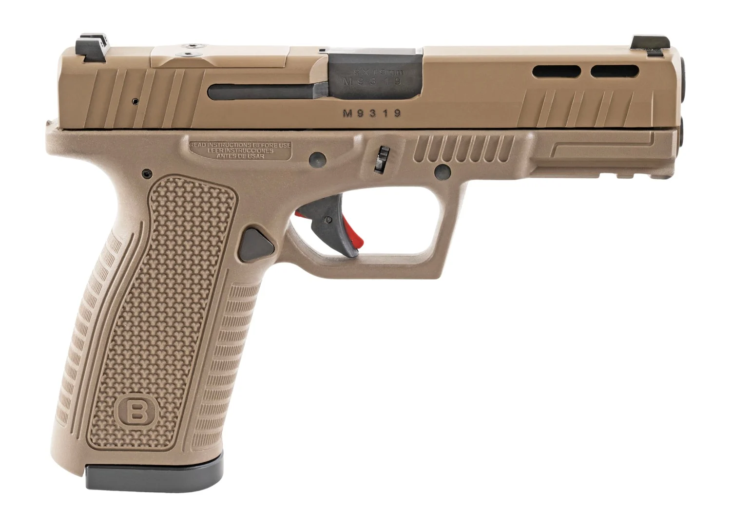 BERSA BP9 FULL SIZE 9MM FDE 17+1
