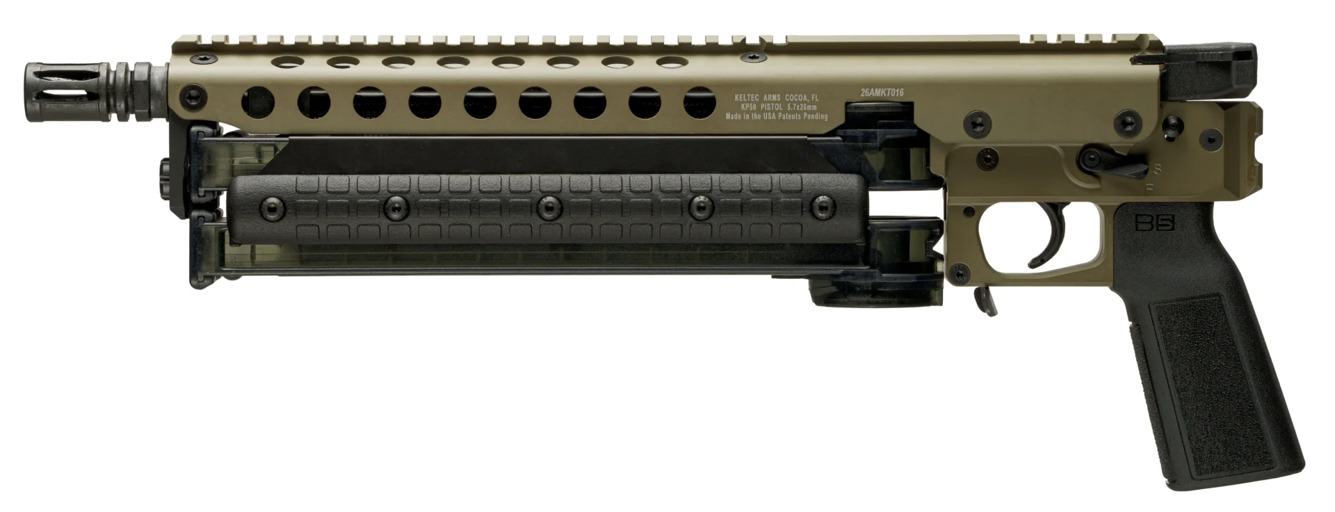 KEL KP50 5.7X28MM TAN 9.6 50RD