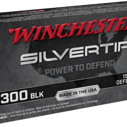 WINCHESTER BALLISTIC SILVERTIP 300 BLACKOUT 150G DEFENSE TIP 20RD BX 200RD CASE