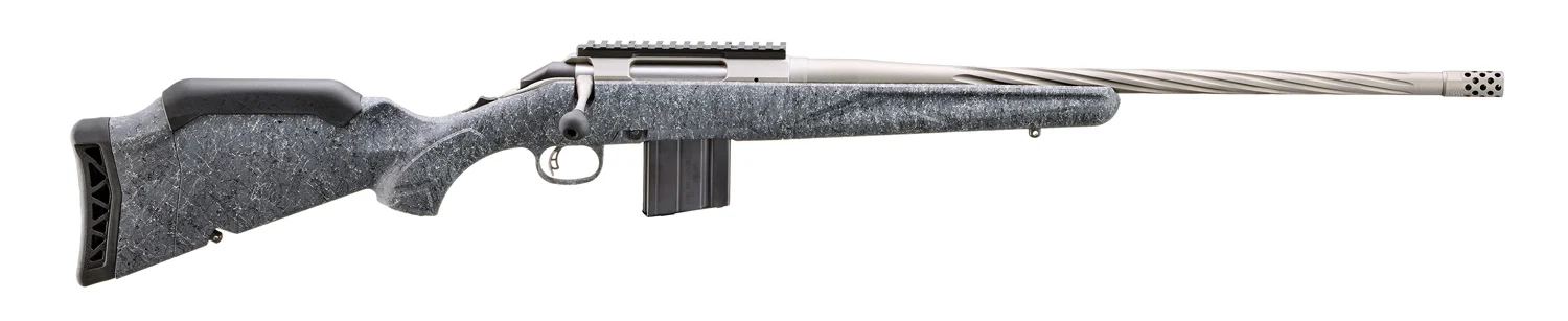 RUGER AMERICAN G2 22 ARC 20" SPIRAL FLTD T.B. GRY SPLTR 10RD
