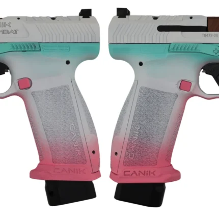 CANIK TTI COMBAT SMOKE TROPICAL 9MM PISTOL 4.6" 2-18RD