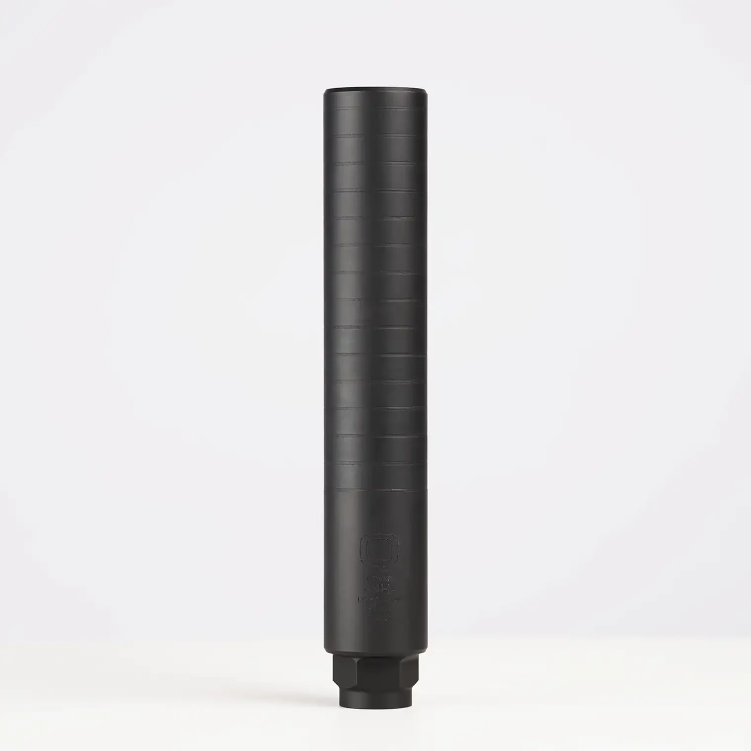 Q LONG CHOP 8.6BLK SUPPRESSOR, MELONITE, REAREND MUZZLE INCLUDED