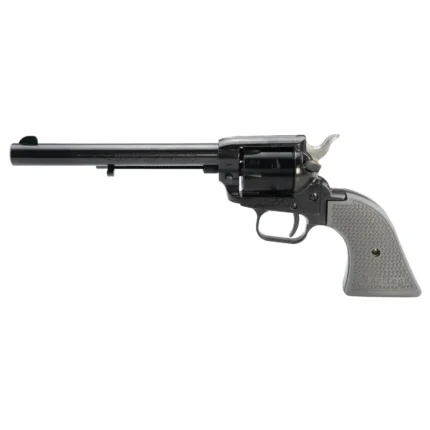 HERITAGE ROUGH RIDER 22LR REVOLVER 6.5" BLACK/GRAY POLY GRIPS 6RD