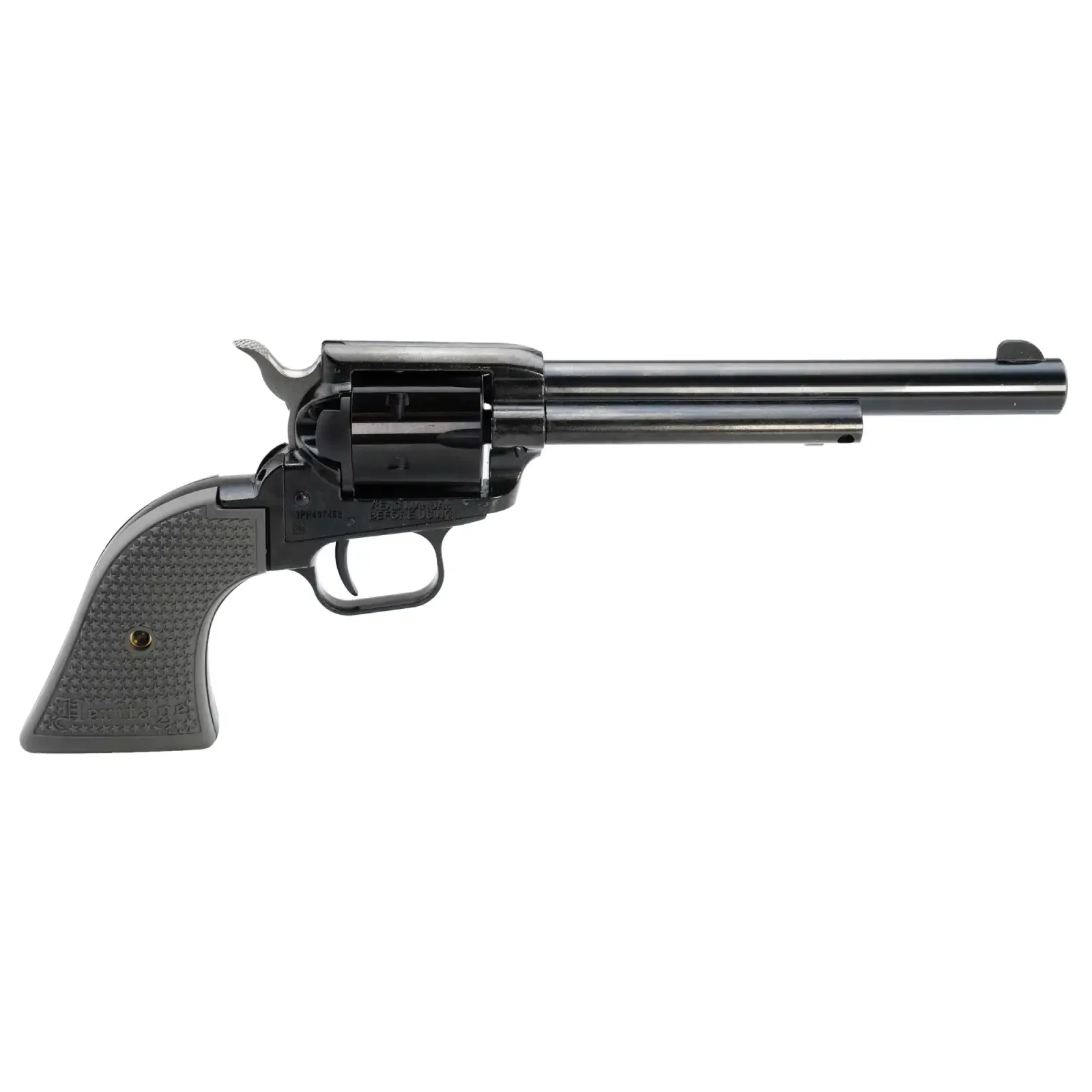 HERITAGE ROUGH RIDER 22LR REVOLVER 6.5" BLACK/GRAY POLY GRIPS 6RD - Image 2