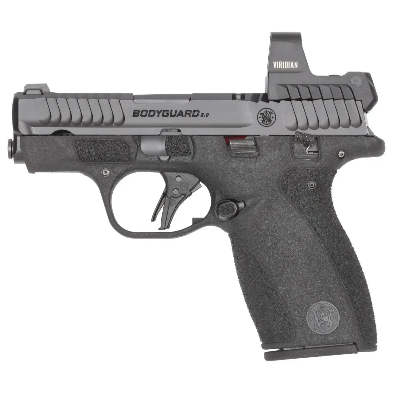 SMITH & WESSON BODYGUARD 2.0 VIRIDIAN OPTIC, 380ACP PISTOL 2.75" BLACK 2-10RD CALI COMPLIANT - Image 2