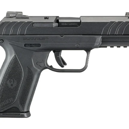 Ruger 3825 Security-9 Pro 9mm Luger 4" Barrel 15+1, Black Polymer Frame With Picatinny Acc. Rail, Black Oxide Steel Slide, Integrated Trigger Safety
