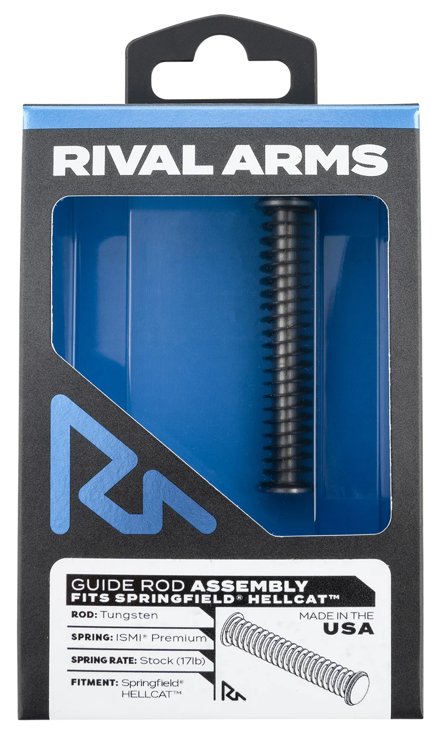 Rival Arms RARA50A201T Guide Rod Assembly Tungsten for Springfield Hellcat