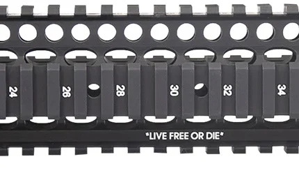 Larue Tactical LT910145 Quad Rail Handguard Aluminum Anodized Receiver for AR-15