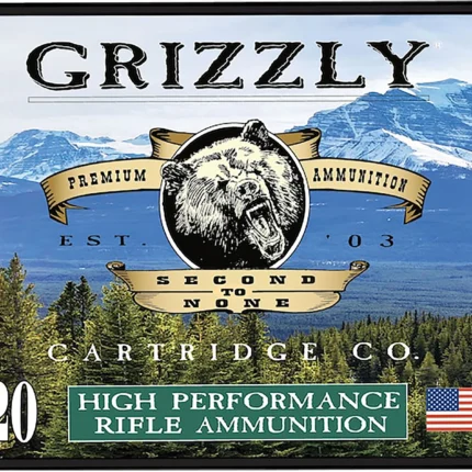 Grizzly Ammo GC44M+P3 44RemMag+P+ 360gr Full Metal Jacket Flat Point 20 Per Box/10 Case