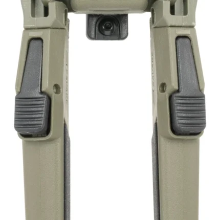 Savage Arms 56450 M-LOK Bipod 7.20"-10" High Green Polymer