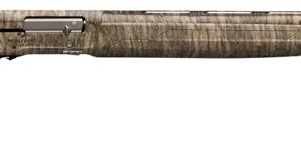 Browning 0119526005 A5 20 Gauge Semi-Auto 3" 3- 2.75" Shells 26" Overall Mossy Oak Bottomland Vent Rib Barrel, Aluminum Alloy Receiver & Adjustable Mossy Oak Bottomland Synthetic Stock