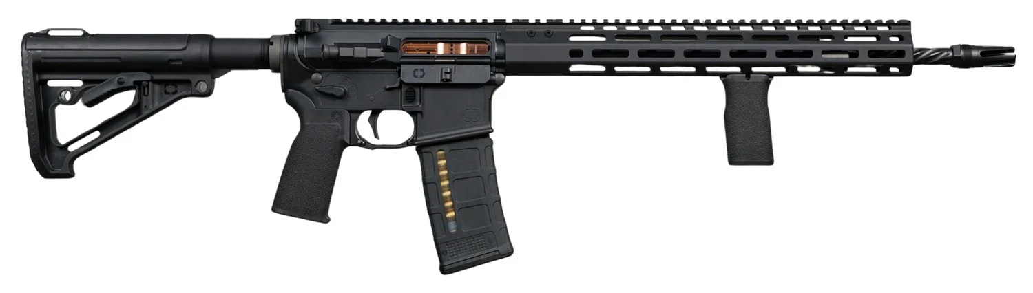 Shadow Systems SS-6040 U526 5.56 NATO 10+1 16" Black Barrel, Black Receiver w/Picatinny Rail, Black Polymer Stock & Grip