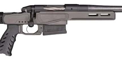 Bergara Rifles BPR36-25CM Premier MgMicro Lite 25 Creedmoor 5+1 18" Carbon Fiber CURE Threaded Barrel, Titanium Cerakote Arca Rail Forend, Adj Carbon Fiber Cheekrest Folding Buttstock w/M-LOK, Carbon
