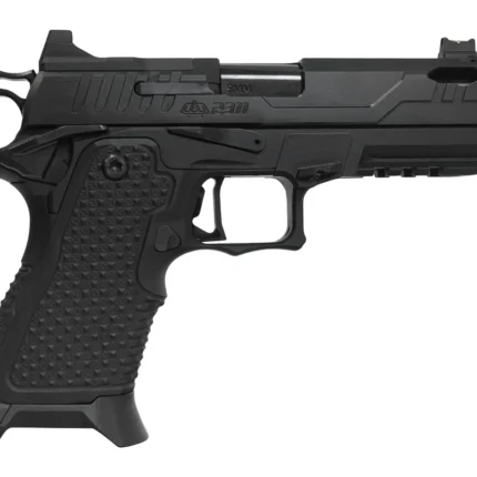 Oa Defense OA2311COMPACTPROELITET 2311 Pro Elite Compact 9mm Luger 17+1 4.25" Black DLC Threaded Barrel, Black Steel Optic Ready/Serrated Slide, Black Aluminum Frame w/Picatinny Rail, Black Aluminum G
