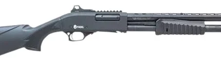 Citadel FRMN1220BLK Mariner 12 Gauge Pump 3" 4+1 18.50" Matte Black Heat Shield Barrel & Receiver w/Picatinny Rail, Fixed Black Synthetic Stock