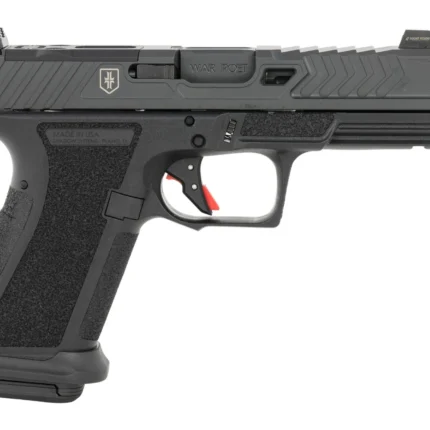 Shadow Systems SS-1075-B MR920 War Poet 9mm Luger 15+1, 5" Black Nitride Match Grade/Spiral Fluted/Threaded Barrel & Optic Cut/Serrated/Window Cut Stainless Steel Slide, Polymer Frame w/Beavertail & P