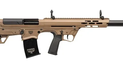 Panzer Arms PABP12BPSFDE BP12 Gen3 12 Gauge Semi-Auto 3" 5+1 18.50" Black Barrel, Flat Dark Earth Aluminum/Polymer Receiver w/Picatinny Rail, M-LOK Handguard, Flat Dark Earth Adj Cheekrest Polymer Sto