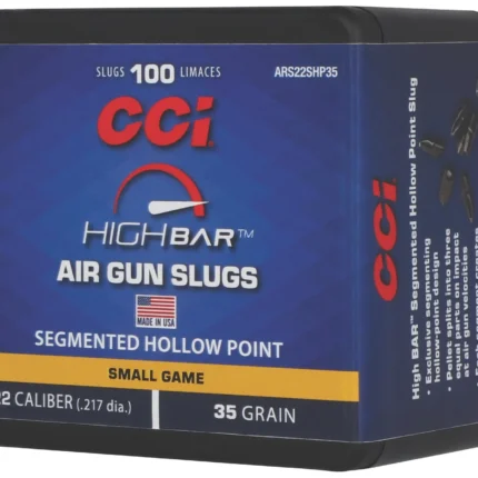 CCI ARS22SHP35 22CAL 35GR SEG HP SLUG 100/5