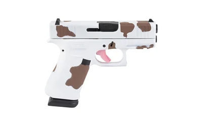 GLOCK 43X 9MM 15RD BRN COW PRINT - Image 2