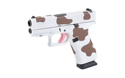 GLOCK 43X 9MM 15RD BRN COW PRINT - Image 3