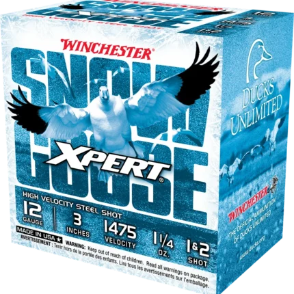 WINCHESTER XPERT SNOW GOOSE 12GA 3" #1 SHOT 25RD BX 250RD CASE