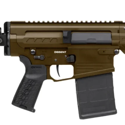 CMMG DISSENT MK3 8.6 BLACK OUT PISTOL 12.5" MIDNIGHT BRONZE W/ SB TACT FS1913A FLD BRACE